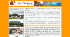 Desktop Screenshot of albergoallarocca.it