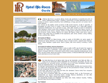 Tablet Screenshot of albergoallarocca.it